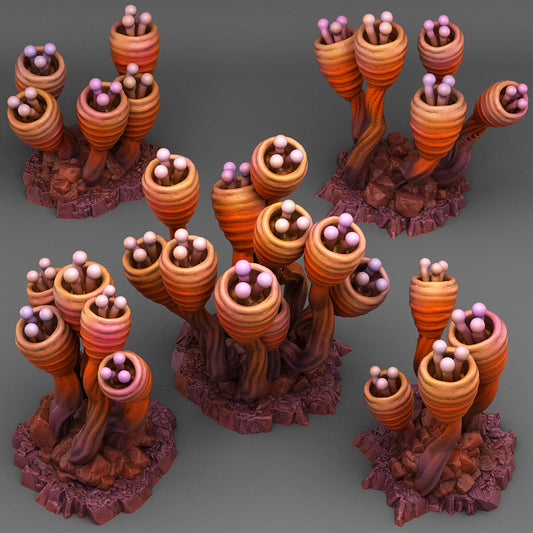 Alien Anemone in 5 variants