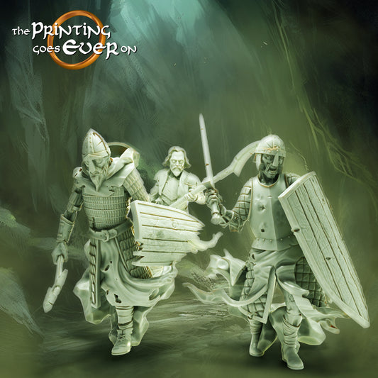 Ghost Warriors in 3 Varianten